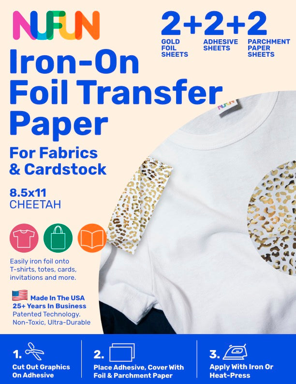Parchment Paper Iron On Shirt Q-Connect T-Shirt Transfer Paper