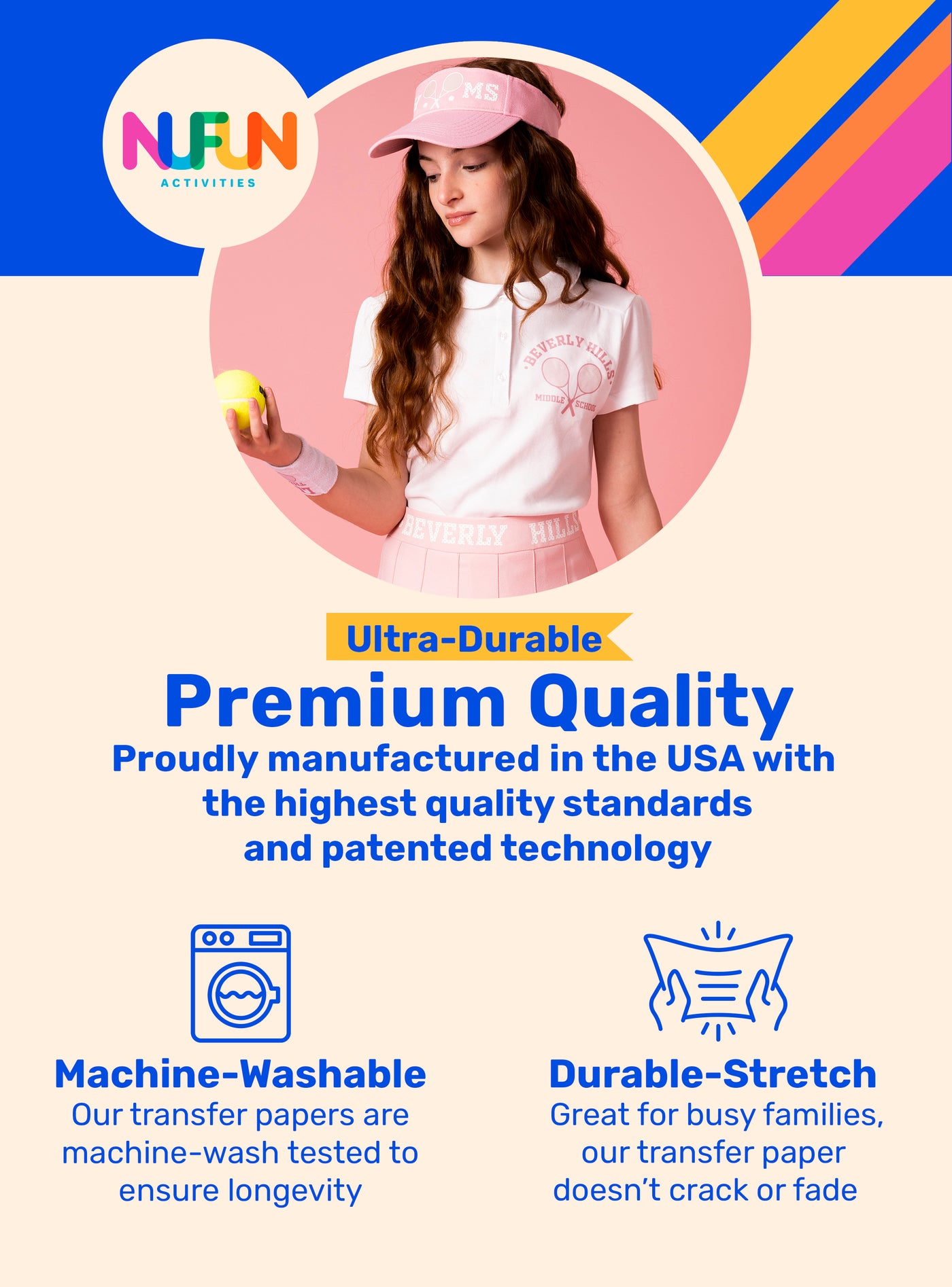 Laser Printable Transfer Paper for Light Fabrics 8.5"x11" (S922